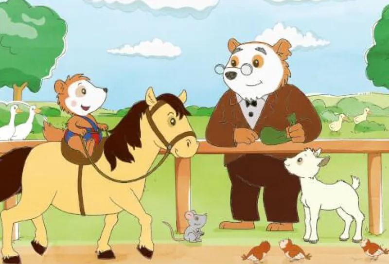 Schmidt Spiele Kinderpuzzle>Bobo Siebenschläfer Auf ins Abenteuer, Puzzle 3x48