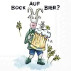 IHR Servietten Und Serviettenringe|Servietten>BOCK AUF BIER Lunch-Servietten L 998600
