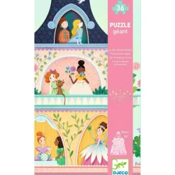 Djeco Kinderpuzzle>Bodenpuzzle: Der Prinzessinnenturm, 36 Teile