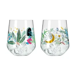 Ritzenhoff Barzubehör|Bargläser>Botanic Glamour Gin Tumbler 2er 7 8 GWAW H23