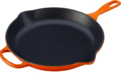 Le Creuset Pfannen Guß Und Schmiedeeisen>Brat- und Servierpfanne 23 cm Ofenrot