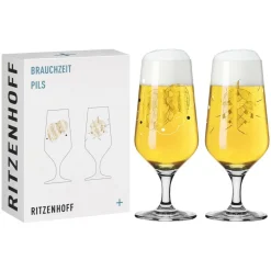 Ritzenhoff Bier Und Schnaps>Brauchzeit Pils 2er-Set 001