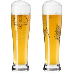 Ritzenhoff Bier Und Schnaps>Brauchzeit Weizen 2er 17 18 A. Vasconcelos H23