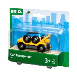 Brio Holzeisenbahn>® Autotransporter mit Rampe 33577