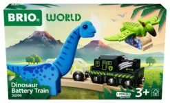 Brio Holzeisenbahn>® Dinosaurier Batteriezug RW Battery Function