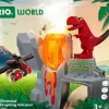 Brio Holzeisenbahn>® Dinosaurier-Vulkan mit Ausbruchsfunktion RW