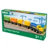 Brio Holzeisenbahn>® World Three-Wagon Cargo Train 33982