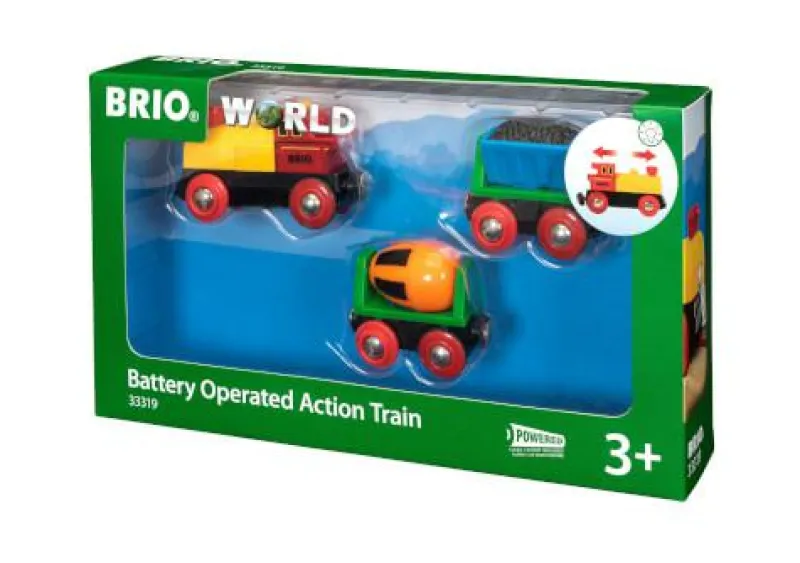 Brio Holzeisenbahn>® World Zug mit Batterielok 33319