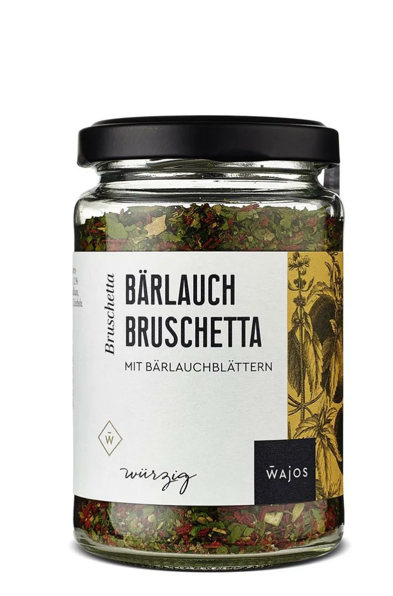Wajos Gewürze Und Saucen>Bärlauch Bruschetta 60g - Würzmischung