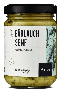 Wajos Gewürze Und Saucen>Bärlauch Senf 140ml