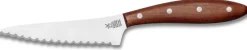Windmühlenmesser Brotmesser>Brotmesser "Pano Fromago", Griff Pflaume - Rostfre