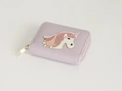 Kisme Geldbörsen Und Kartenetuis>Börse Einhorn mittel 3 flieder