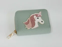 Kisme Geldbörsen Und Kartenetuis>Börse Einhorn mittel lindgrün