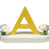 Wendt&Kühn Figuren>Buchstabe A, mit Blumen