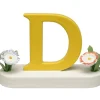 Wendt&Kühn Figuren>Buchstabe D, mit Blumen