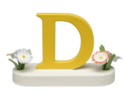 Wendt&Kühn Figuren>Buchstabe D, mit Blumen
