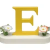 Wendt&Kühn Figuren>Buchstabe E, mit Blumen