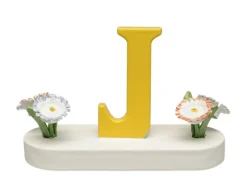 Wendt&Kühn Figuren>Buchstabe J, mit Blumen