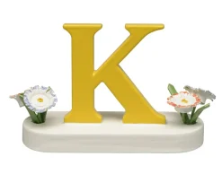 Wendt&Kühn Figuren>Buchstabe K, mit Blumen
