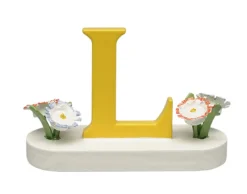Wendt&Kühn Figuren>Buchstabe L, mit Blumen