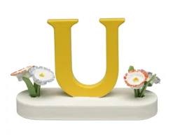 Wendt&Kühn Figuren>Buchstabe U, mit Blumen