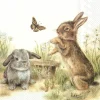 IHR Servietten Und Serviettenringe|Servietten>BUNNY AND CLYDE Lunch-Servietten L 805000