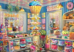 Schmidt Spiele Erwachsenenpuzzle>Bunte Bäckerei - Puzzle 1000 Teile