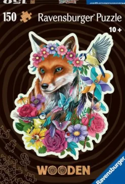 Ravensburger Erwachsenenpuzzle|Geschenkartikel Für Große>Bunter Fuchs - Holzpuzzle 150Teile