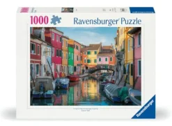 Ravensburger Erwachsenenpuzzle>Burano In Italien - Puzzle 1000 Teile