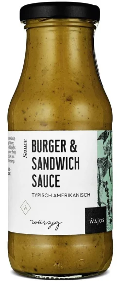 Wajos Gewürze Und Saucen>Burger & Sandwich Sauce 245ml