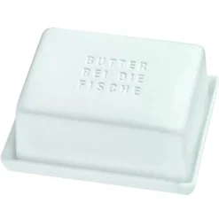 Räder Farbe>Butterdose „Butter bei die Fische"