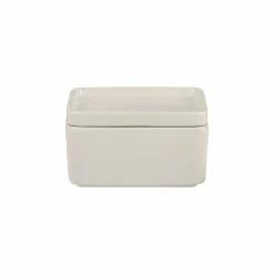 Blomus Weiß>Butterdose -PILAR- Moonbeam