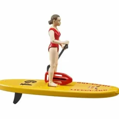 Bruder Fahrzeuge Und Fluggeräte>bworld Life Guard mit Stand Up Paddle