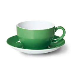 Dibbern Farbe>Cappuccino Obertasse 0,30 l Apfelgrün Solid Color