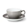 Dibbern Farbe>Cappuccino Obertasse 0,30 l Kiesel Solid Color