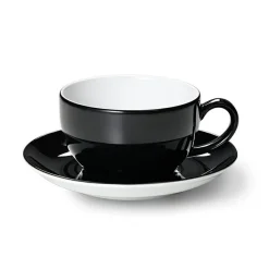 Dibbern Farbe>Cappuccino Obertasse 0,30 l Schwarz Solid Color