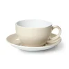 Dibbern Farbe>Cappuccino Obertasse 0,30 l Sand Solid Color