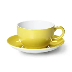 Dibbern Farbe>Cappuccino Obertasse 0,30 l Sonnengelb Solid Color