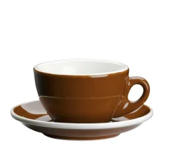 Cilio Kaffeezubehör>Cappuccinotasse Roma marone