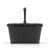 Reisenthel Taschen Und Körbe>Carrybag Frame Glossy Dots Black Einkaufskorb
