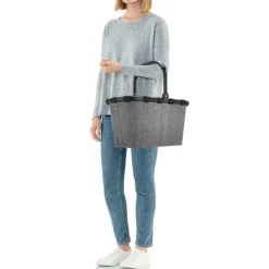 Reisenthel Taschen Und Körbe>Carrybag frame twist silver Einkaufskorb