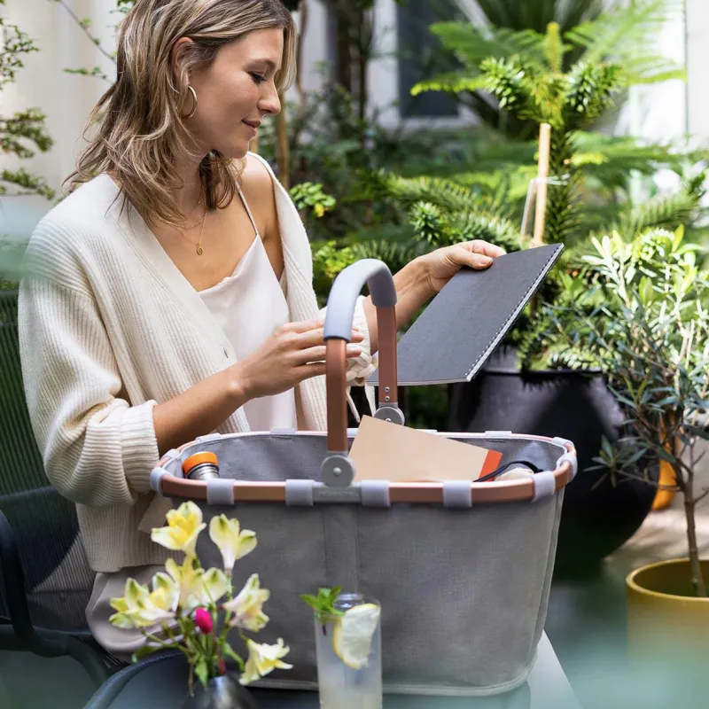 Reisenthel Taschen Und Körbe>Carrybag frame twist sky rose Einkaufskorb