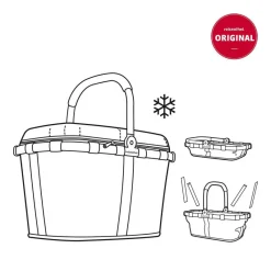 Reisenthel Taschen Und Körbe>Carrybag iso black Einkaufskorb Thermo