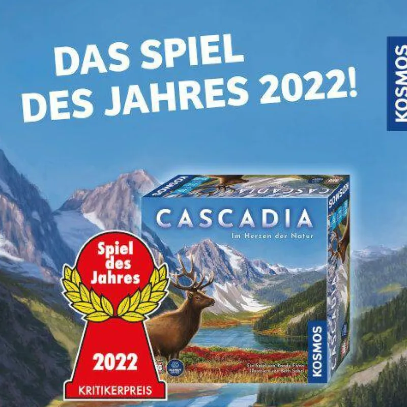 Kosmos Familien- Und Gesellschaftsspiele>Cascadia – Im Herzen der Natur