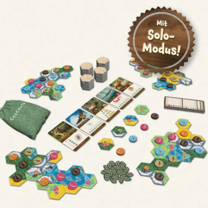 Kosmos Familien- Und Gesellschaftsspiele>Cascadia – Im Herzen der Natur