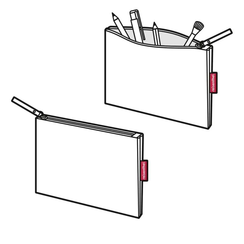 Reisenthel Kulturbeutel>Case 1 twist silver Kosmetiktasche