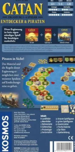 Kosmos Familien- Und Gesellschaftsspiele>Catan - Entdecker & Piraten 5