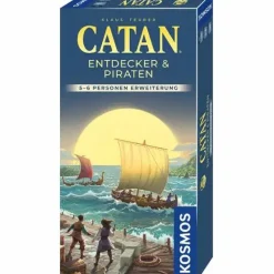 Kosmos Familien- Und Gesellschaftsspiele>Catan - Entdecker & Piraten - 5/6. Erweiterung