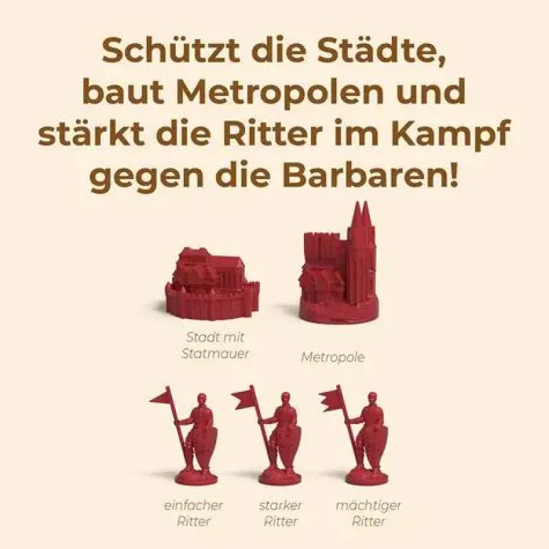 Kosmos Familien- Und Gesellschaftsspiele>CATAN - Städte & Ritter