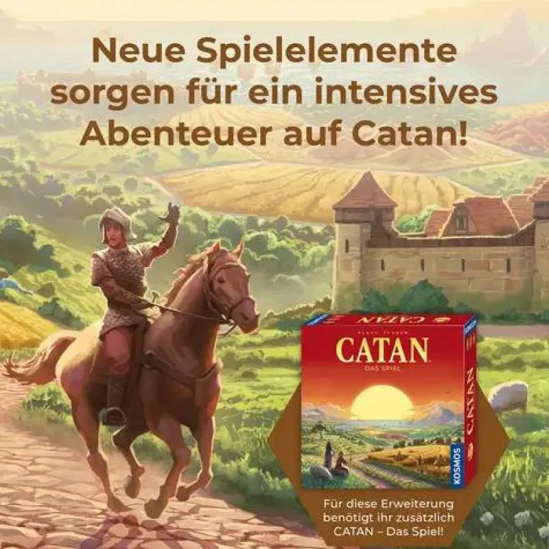 Kosmos Familien- Und Gesellschaftsspiele>CATAN - Städte & Ritter